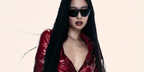Jennie BLACKPINK was seen wearing silver Ray-Ban RB 3781 003/80 Alix sunglasses with dark blue lenses in the Ray-Ban campaign, April 2026.