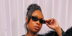 Saint Laurent Sun SL 557 Shade 001 - As Seen On Hailey Bieber & Rihanna