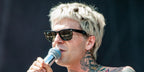 Former actor and singer-songwriter Jesse Rutherford of The Neighbourhood band was seen wearing the iconic Ray-Ban Wayfarer 2140 901/58 sunglasses with green Polarised lenses in 2018.
