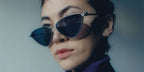 Actress Jessica Henwick was seen wearing metal grey Balenciaga BB0166S 001 sunglasses in a Vogue Scandinavia feature, December 2021. Shop online now on Pretavoir