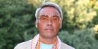Swedish explorer Johan Ernst Nilson was seen wearing gold Dita Grand Emperik DTS 159 04 sunglasses with yellow lenses at Andrea Bocelli's "A Night To Shine" event in Massa, Italy, July 2026