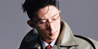Chinese actor and model Huang Jingyu, widely known as Johnny Huang, was seen wearing gold and green wood Cartier CT0485O 006 optical glasses in a L'Officiel China feature, April 2026.