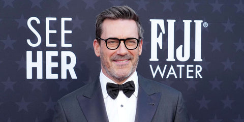 Jon Hamm is seen wearing Persol 3292V 95 glasses to attend the 2024 Critic's Choice Awards