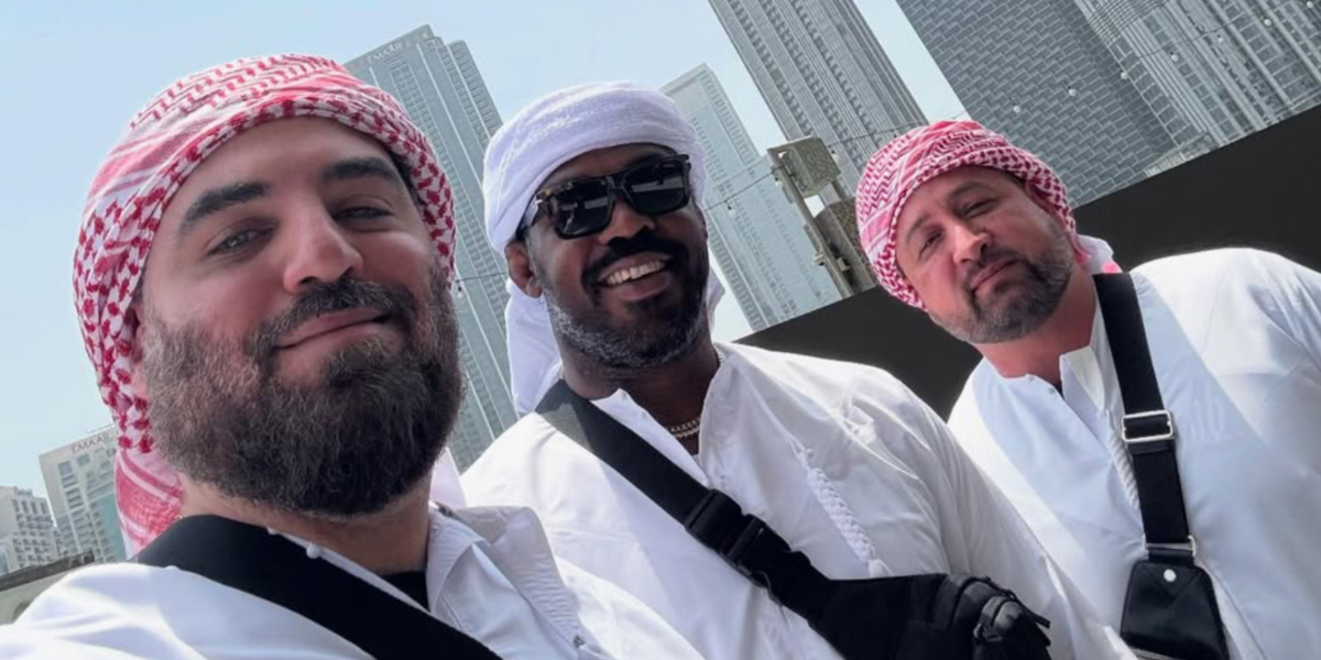 Legendary UFC champion Jon "Bones" Jones was seen wearing David Beckham DB 7000/S BOLD 086IR sunglasses in Dubai, shared on his Instagram in July 2025. Shop online now on Pretavoir