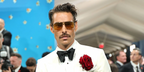 Spanish actor and model Jon Kortarajena was seen wearing gold Tom Ford Stavros TF1204 30E sunglasses with yellow lenses at the Met Gala 2025.