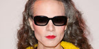 Jordan Roth was seen wearing black Saint Laurent Sun SL M130 002 sunglasses with grey gradient lenses at the Gabriela Hearst Fall/Winter 2025 fashion show during Paris Fashion Week
