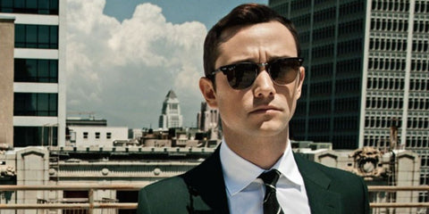 American actor Joseph Gordon-Levitt was seen wearing the iconic Ray-Ban Clubmaster RB 3016 901/58 Polarised sunglasses in a Gotham Magazine feature