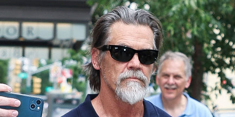 Actor Josh Brolin was seen wearing black Ray-Ban Mega Balorama RB 2289 901/31 sunglasses at the Tribeca Film Festival in New York City, June 2025. Shop online now on Pretavoir
