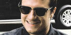 Josh Hutcherson was seen wearing the iconic Ray-Ban Clubmaster RB 3016 901/58 Polarised black sunglasses. Shop online now on Pretavoir