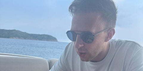 Judd Trump was seen wearing black Porsche Design 8932 A sunglasses during his birthday trip to Hong Kong and China, August 2024. Shop online now on Pretavoir