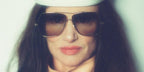 Actress, singer, and musician Juliette Lewis was seen wearing gold Chloe Aly CH0278S 001 sunglasses on the cover of Flaunt Magazine, April 2025 issue.