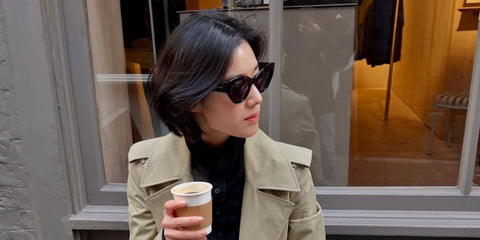South Korean actress Jung Eun-chae was seen wearing black Burberry BE4463D 3001/87 sunglasses in her Instagram post, February 2025. Shop online now on Pretavoir