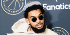 Basketball player Karl-Anthony Towns was seen wearing gold Cartier Pasha de Cartier CT0279S 001 round sunglasses at the Fanatics x NBPA Summer Players Party in Las Vegas, July 2023. Shop online now on Pretavoir