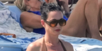 Katy Perry was seen wearing brown Chloe CH0347S 001 sunglasses with brown gradient lenses in St. Tropez, July 2026.