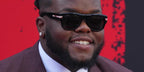 American football player Kayden McDonald was seen wearing black Gucci GG1517S 001 sunglasses at the NFL Draft 2026.