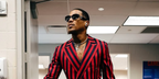 American football player Kendrick Bourne was seen wearing black Miu Miu MU 11WS 1AB5S0 sunglasses during NFL week 8 pregame arrival in October 2025.