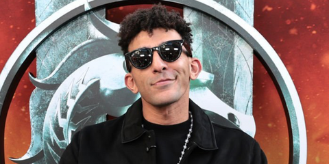 Actor and rapper Khleo Thomas was seen wearing black Ray-Ban Meta Headliner Gen 2 RW4013 601/71 Smart Glasses at the Warner Bros. "Mortal Kombat 2" fan event in Hollywood, April 2026.