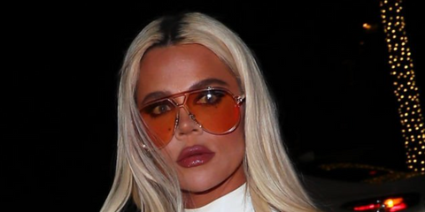 Khloe Kardashian wears Tom Ford Bertrand TF1061 45E in Los Angeles for Kim Kardashian's birthday 2023 - buy online.