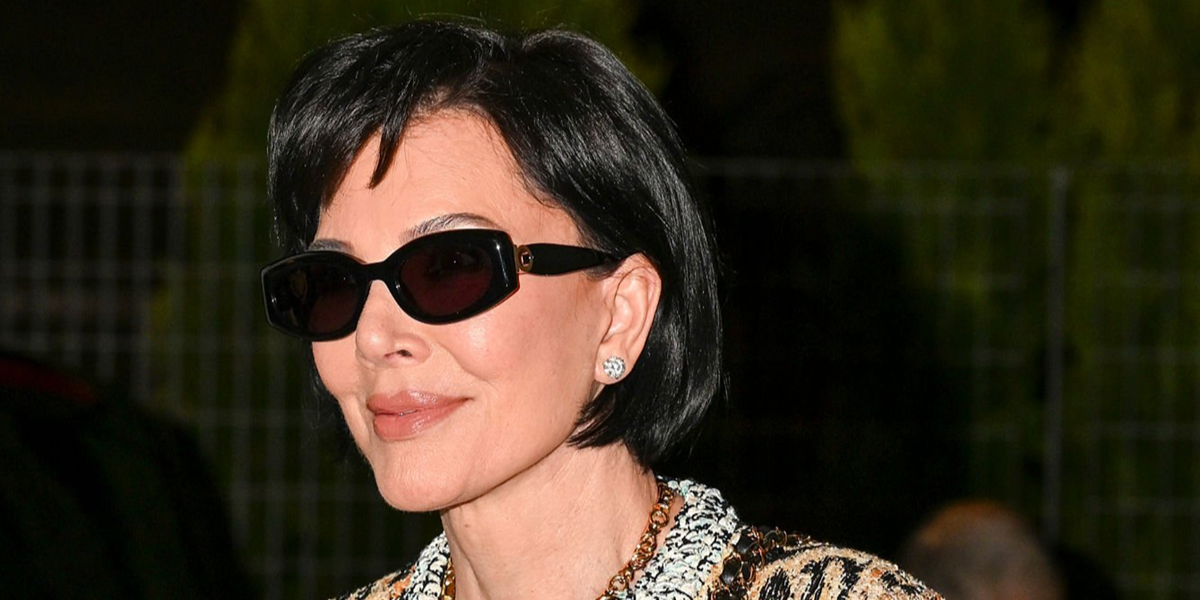 Kris Jenner wore black Ferragamo SF2118S 001 sunglasses in Milan, October 2026.