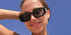 Television personality Kristina Schulman of The Bachelor and Bachelor In Paradise was seen wearing black Versace 4361 GB1/87 Medusa Biggie Sunglasses in her Instagram post, July 2023.