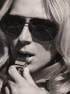 Polish actress Lena Gora was seen wearing black Tom Ford Tex TF1096 28A sunglasses in a K Mag feature, Poland, November 2025.