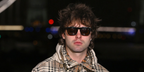 Lennon Gallagher was seen wearing black Burberry BE4434 4121/87 sunglasses at the Burberry Fall/Winter 2026 fashion show during London Fashion Week.