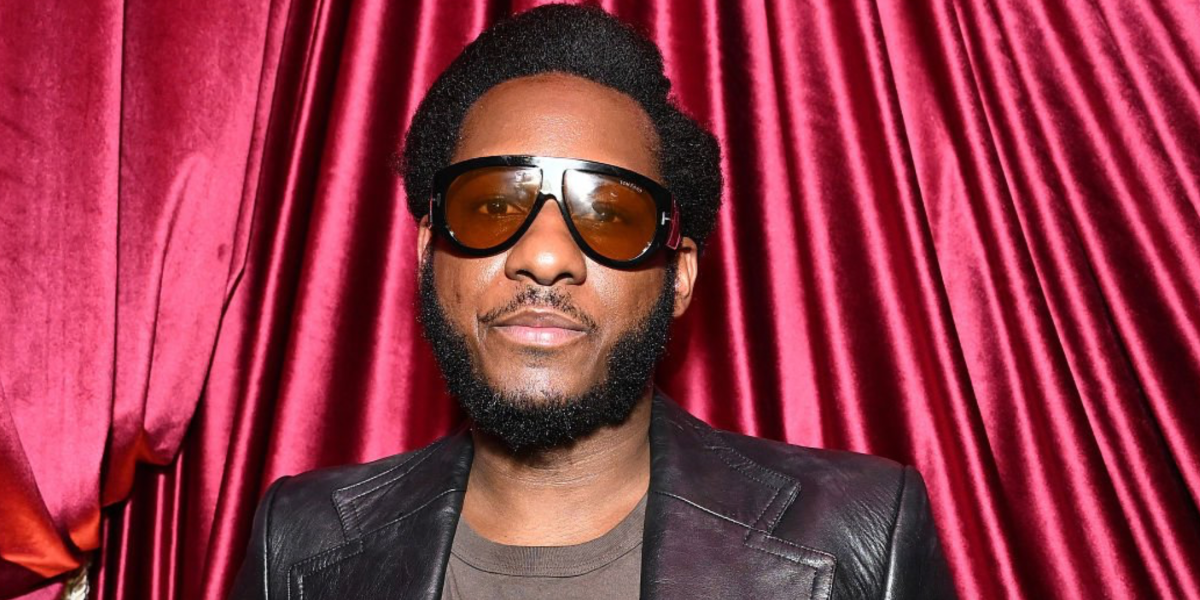 Leon Bridges was seen wearing black Tom Ford Bronson TF1044 01E sunglasses with yellow lenses at the PUBLIC Hotel's 2025 Met Gala after party with Doechii and Janelle Monae
