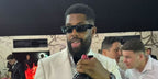 British socialite Leon Starino Anderson was seen wearing black Gucci GG1331S 002 sunglasses at the amFar Gala 2025. Shop online now on Pretavoir