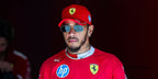 Lewis Hamilton was seen wearing gold Ray-Ban RB 3717 9196/31 rectangular sunglasses at the F1 Grand Prix of Saudi Arabia, April 2025