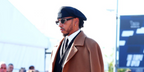 Lewis Hamilton was seen wearing black Saint Laurent Sun SL M919 001 round oval sunglasses at the F1 Grand Prix of Italy, Monza, September 2026.