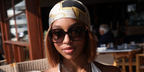 Basketball player Lexie Brown was seen wearing tortoiseshell Gucci GG1189S 003 butterfly sunglasses with brown gradient lenses in her Instagram post, November 2025. Shop online now on Pretavoir