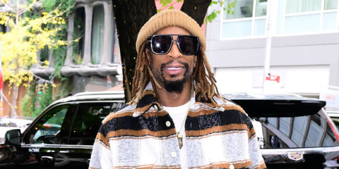 Lil Jon was seen wearing black Balmain Soldier BPS-160B sunglasses in New York City, November 2025.
