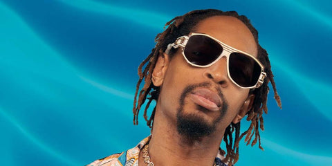 Lil Jon is seen wearing Cazal Legends 163/3 065 sunglasses in his tour & event promotion