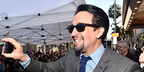 Lin-Manuel Miranda was seen wearing rubber tortoiseshell Ray-Ban New Wayfarer RB 2132 865/B1 sunglasses while being honoured with a Star on the Hollywood Walk of Fame in Los Angeles
