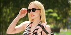 Lindsay Lohan was seen wearing black Oliver Peoples Lumar OV5565SU 1731/R5 sunglasses at the Freakier Friday press tour in Mexico City. Shop online now on Pretavoir