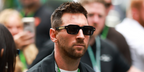 Lionel Messi was seen wearing black Bottega Veneta BV1442S 001 square sunglasses at the F1 Grand Prix of Miami 2026.