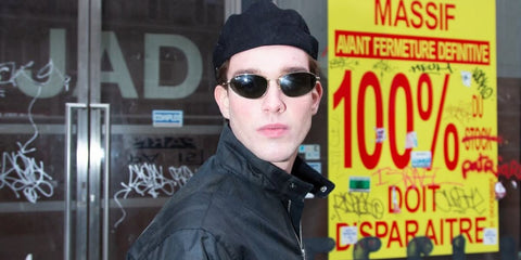 French content creator Luca Mornet was seen wearing gold Ray-Ban RB 3734 001/31 sunglasses in his Instagram post, January 2025. Shop online now on Pretavoir