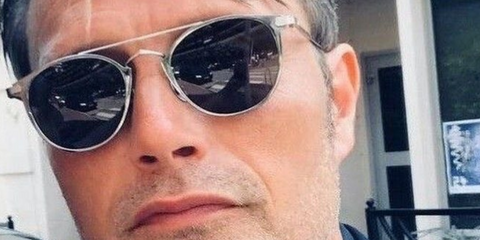 Mads Mikkelsen wearing Cartier CT0015S 006 Sunglasses