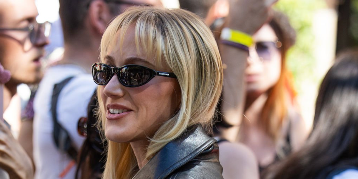 Maika Monroe was seen wearing black Balenciaga BB0007S 014 sunglasses at the Balenciaga Haute Couture Fall/Winter 2026 fashion show during Paris Couture Week.