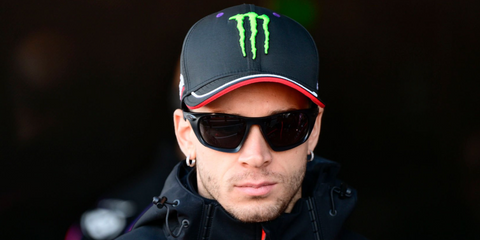 Italian Grand Prix motorcycle racer Marco Bezzecchi was seen wearing black Oakley Lateralis OO9431 02 Prizm sunglasses at the MotoGP Testing in Valencia, November 2025.