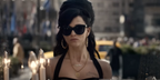 Marisa Abela was seen wearing black Gucci GG0998S 001 sunglasses in her role as Amy WInehouse in 2024 movie Back to Black