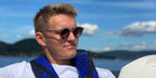 Norwegian footballer Martin Odegaard was seen wearing beige Ray-Ban RB 2180 6166/13 Round sunglasses with brown gradient lenses in a social media post. Shop online now on Pretavoir