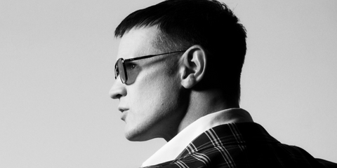 Actor Matt Smith was seen wearing black and gold Cutler and Gross Sun Cranley CGST 1425 01 sunglasses in a Hunger Magazine feature, September 2025.