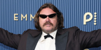 Celebrity chef Matty Matheson was seen wearing black Bottega Veneta BV1431S 001 cat-eye clubmaster style sunglasses at the Emmy Awards 2026.