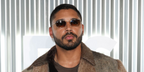 Actor Michael Evans Behling was seen wearing gold Ray-Ban RB 3832 001/51 sunglasses with brown gradient lenses at the Vanity Fair's Vanities party in Los Angeles, March 2026.