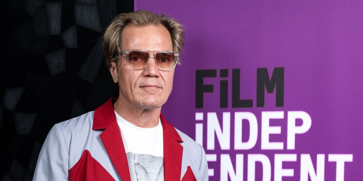 Actor Michael Shannon was seen wearing transparent Dita Venzyn DTS 720 02 sunglasses with red gradient lenses at the Film Independent Members-Only Screening of "George & Tammy" in Los Angeles, June 2023
