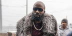 Mike Colter was seen wearing gold Versace 2166 1252/8G sunglasses with grey gradient lenses in 2019 action movie Black and Blue