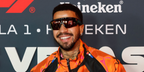 Fencer Miles Chamley-Watson was seen wearing black Oakley Meta Vanguard OW8001 01 Prizm Smart Glasses at the F1 Grand Prix of Las Vegas 2025.