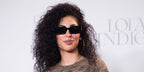 Spanish actress Mina El Hammani was seen wearing black Dolce&Gabbana DG4416 501/87 sunglasses at Lola Indigo's concert photocall in Madrid, June 2025.