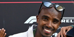 Mo Farah was seen wearing black Oakley Meta Hstn OW8002 03 Prizm Polarised Smart Glasses at the F1 British Grand Prix 2026